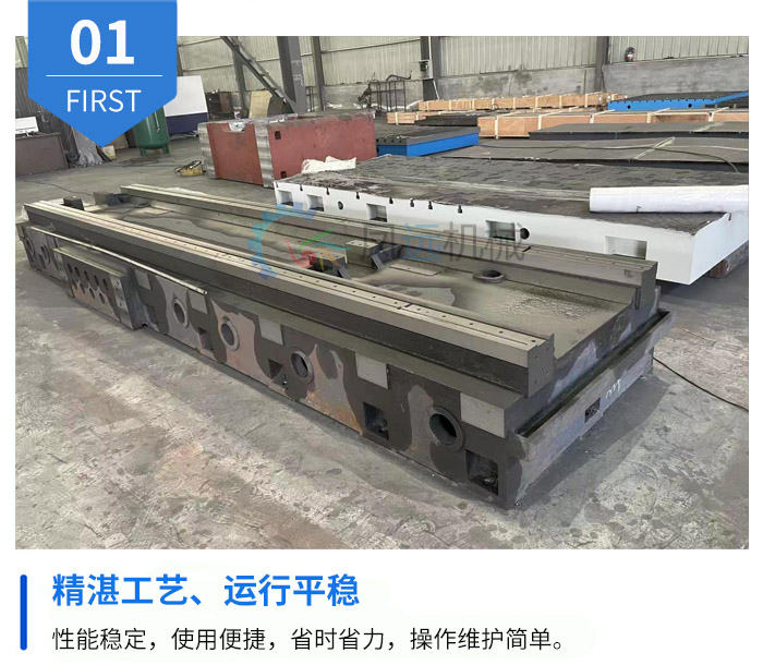 龍門(mén)刨床床身鑄件